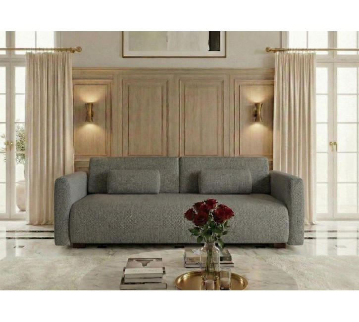 Sofa Rozkładana Lusso 230 cm szara