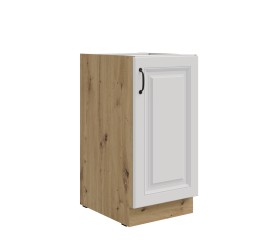 Szafka dolna uchylna 40 cm SILO 11 biała artisan grafit