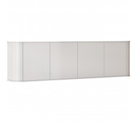 Duża Komoda RTV Azilia Biała 215 cm Azelio