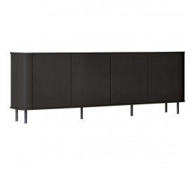 Komoda RTV Azilia Czarna 215 cm Azelio