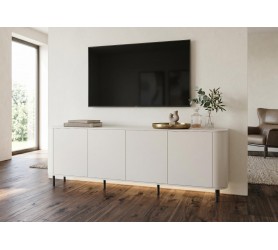 Komoda RTV Azilia Biała 215 cm Azelio
