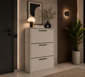 Szafka na buty stojąca ASPIR 59x115 cm kaszmir wąska szafka...