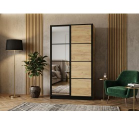 Szafa 2-Drzwiowa 105 cm Edan Dąb Craft Złoty Eden temu kamameble.pl