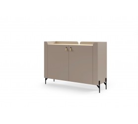 Elegancka komoda uchylna dwudrzwiowa 130cm Sorento 06...