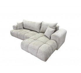 Narożnik Rozkładany Cremon 260x145 cm Greige Chmurka kamameble