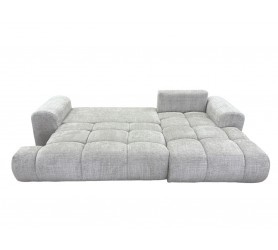 Narożnik Rozkładany Cremon 260x145 cm Greige Chmurka kamameble