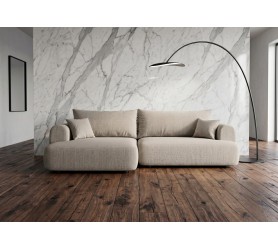 Narożnik Rozkładany Besso 260x145 cm Kolor Greige chmurka