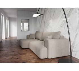 Narożnik Rozkładany Besso 260x145 cm Kolor Greige chmurka