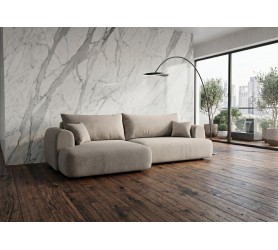 Narożnik Rozkładany Besso 260x145 cm Kolor Greige chmurka