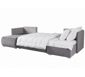 Duży Narożnik Rozkładany Aspen 292x152 cm do spania w salonie