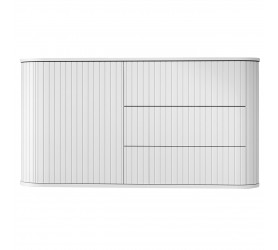 Biała komoda 1D3SZ CANTARE 60x125 cm ZYLIO push to open,...