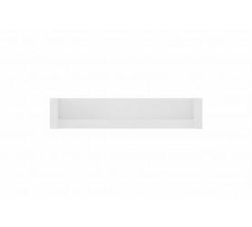 Biała półka 120 cm BERGO BE12 | półka wisząca 25x24x120 cm