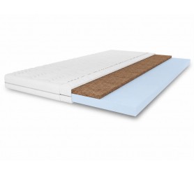 Materac nawierzchniowy topper 80x200x5 cm pianka T25 z...