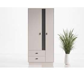 Szafa 2-Drzwiowa Oliver 01 90x195x60 cm Allmo Meblar Kaszmir
