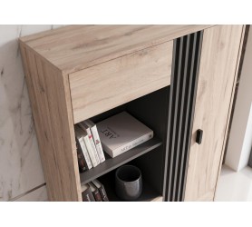 Regał Do Salonu Oliver 04 80x145x40 cm estana allmo