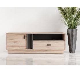 Komoda RTV Oliver 05 125x45x40 cm dąb estana allmo