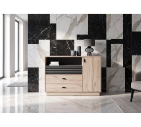 Komoda Z Szufladami Oliver 07 120x85x40 cm Allmo Estana
