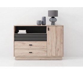 Komoda Z Szufladami Oliver 07 120x85x40 cm Allmo Estana