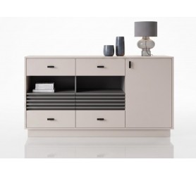 Komoda Do Salonu Oliver 08 155x85x40 cm Allmo Kaszmir
