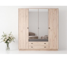 Szafa 4-Drzwiowa 200 cm Oliver 16 Allmo Meblar