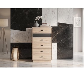 Komoda Z Szufladami Oliver 18 60x120x40 cm Allmo Meblar