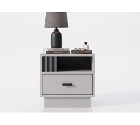 Szafka Nocna Oliver 20 40x40x36 cm Allmo Meblar