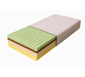 Materac piankowy OPTIMA 100x200x15 cm H3/H4  kokos , visco,...