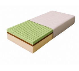 Materac piankowy VITAL 100x200x15cm H3/H4  kokos,pianka...