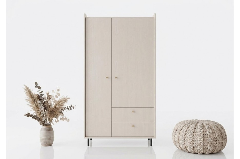 Szafa 2-Drzwiowa 103 cm Rozzari 12 Grande