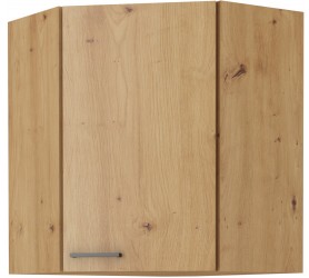 Szafka górna narożna 60x60 cm MONTE 16 dąb artisan | meble...