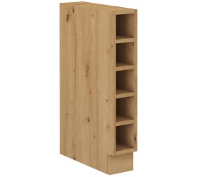 Szafka dolna otwarta 15 cm MONTE 33 dąb artisan | Półka dolna...