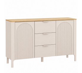 Komoda kaszmirowa uchylna z szufladami 153cm Mirabell MA1...