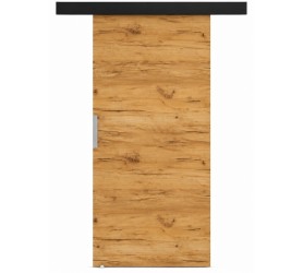 Drzwi przesuwne Meli 60-70-80-90-100cm dąb craft złoty +...