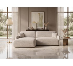 Narożnik Rozkładany Astrid 253x175 cm kamameble Boucle sofa