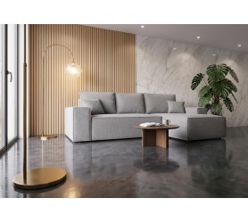 Narożnik Z Funkcją Spania Viggo 277x189 cm sofa boucle od kamameble