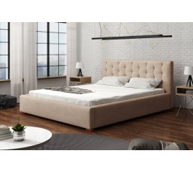 Łóżko tapicerowane ALFI 140x200 z pojemnikiem