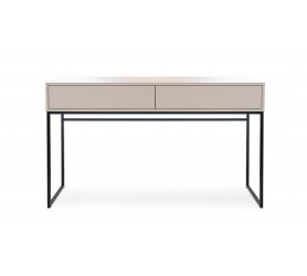 Toaletka Industrialna 137 cm Candelo - Biurko Loft - Beż Piaskowy