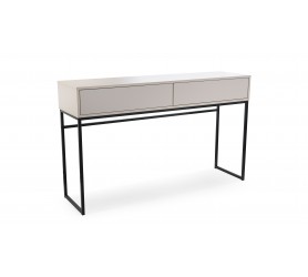 Toaletka Industrialna 137 cm Candelo - Biurko Loft - Beż Piaskowy
