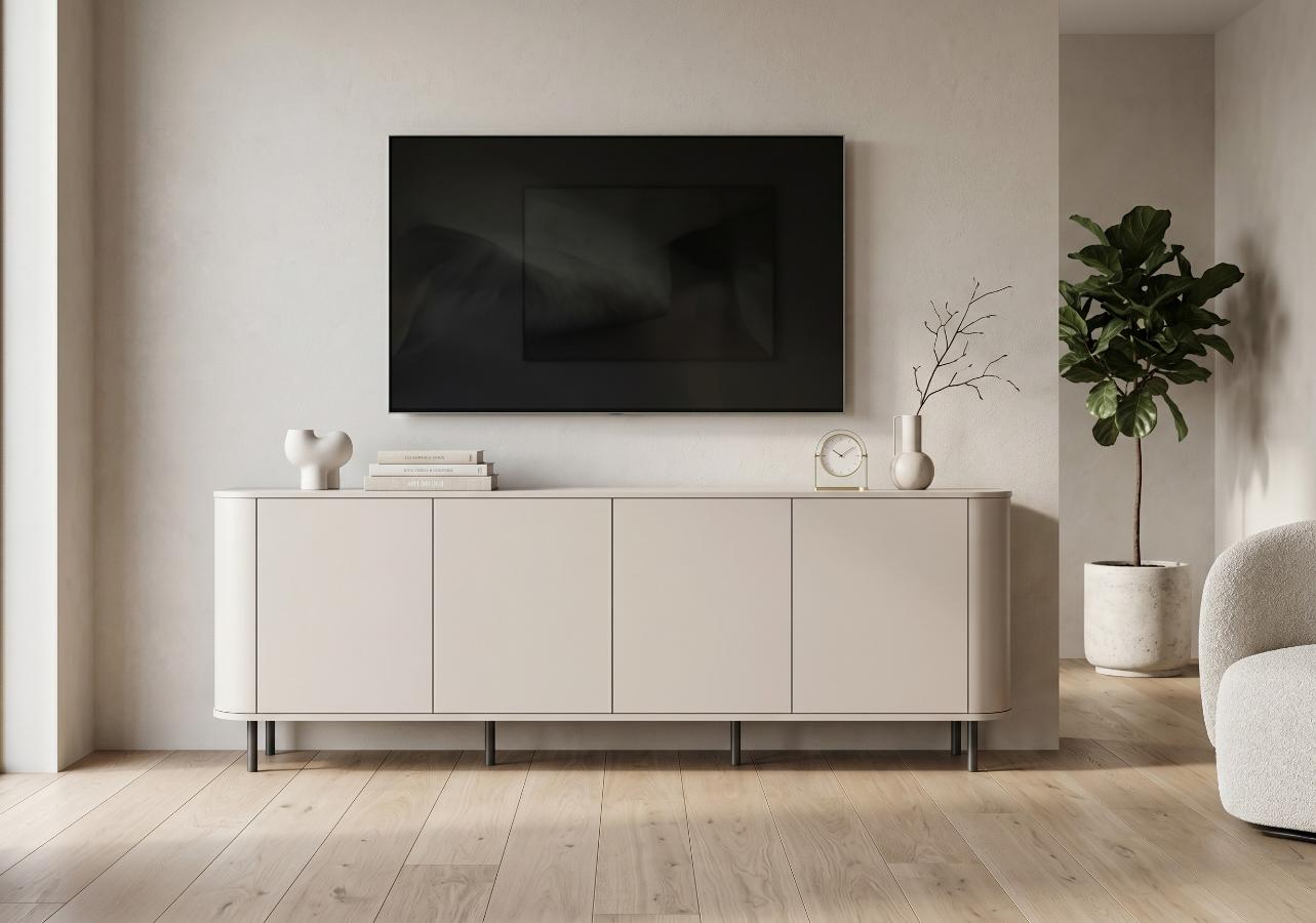 Komoda RTV Azilia Kaszmirowa 215 cm Azelio