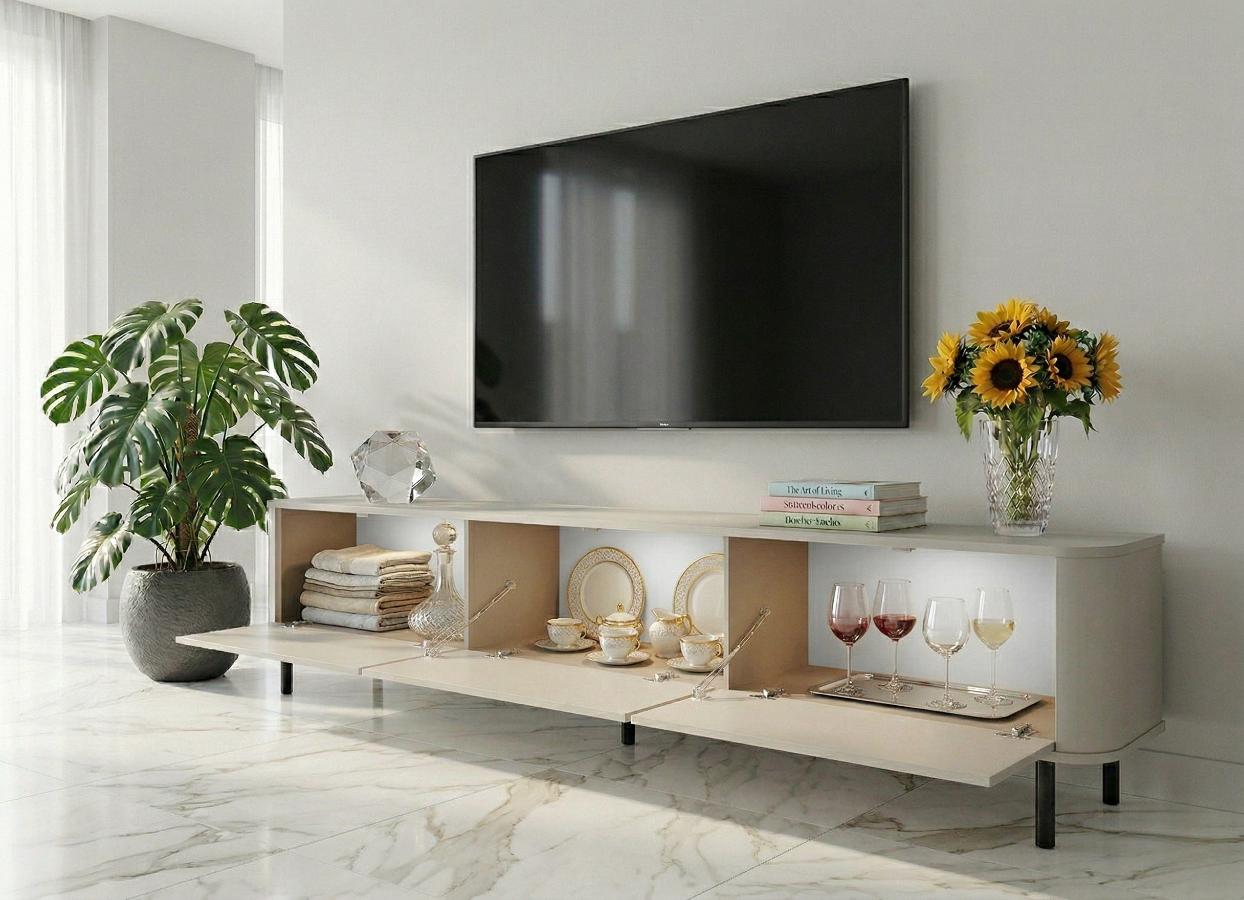 Komoda RTV Kaszmir 215 cm Azilia Azelio