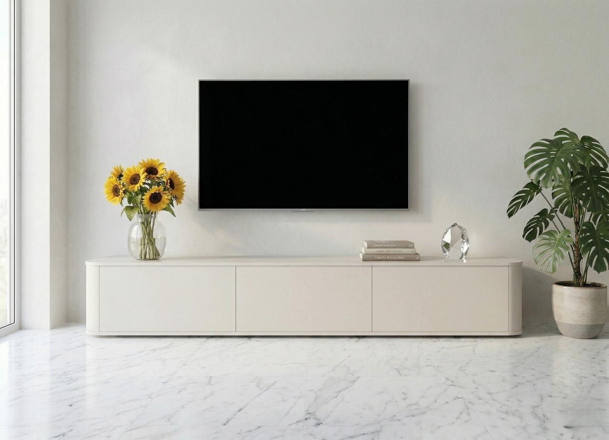 Nowoczesna Komoda RTV Kaszmir 215 cm Azilia Stojąca Azelio