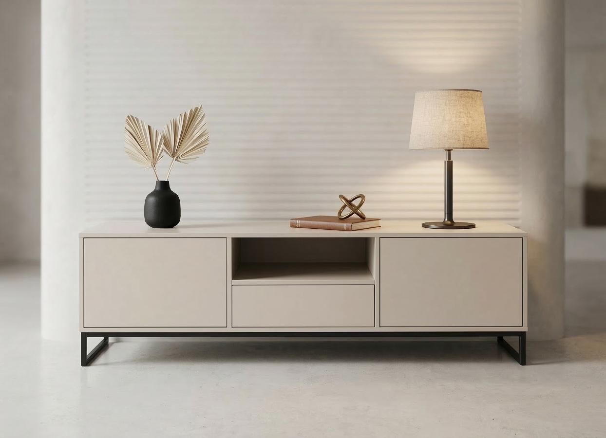 Komoda rtv 160 cm w stylu loft Candelo Genua