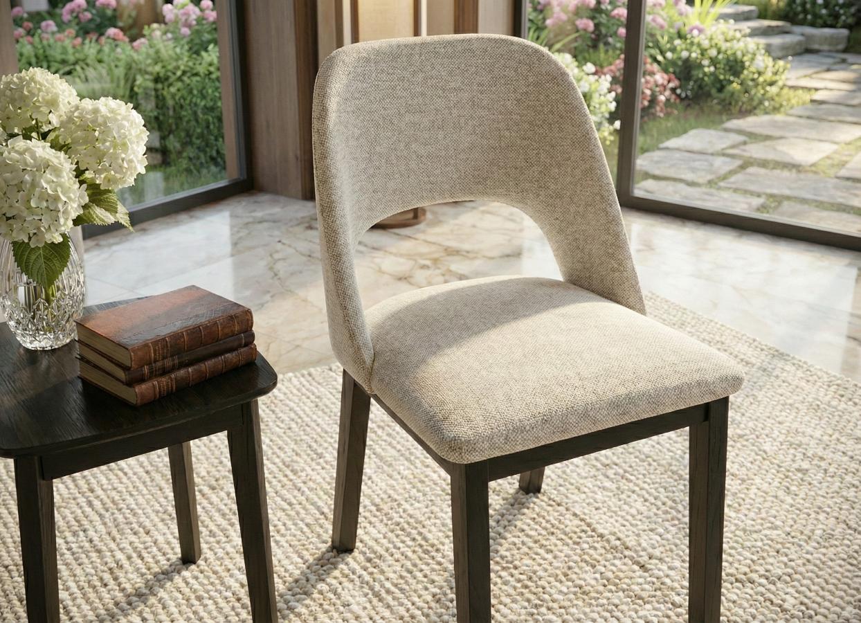 Krzesło Viva 2 tapicerowane beżowe