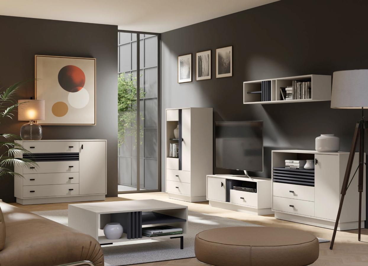 Komoda Z Szufladami Oliver 18 60x120x40 cm Allmo Meblar