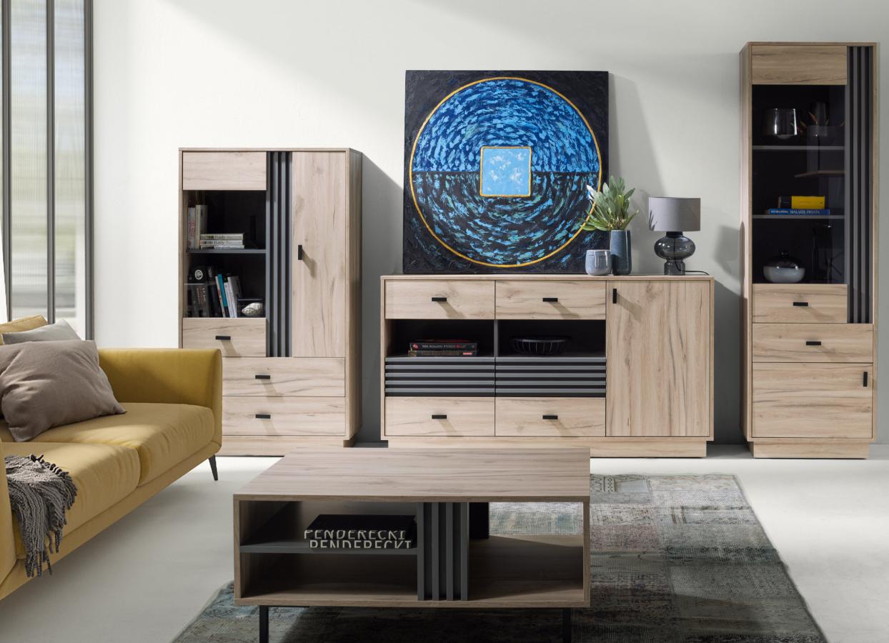 Komoda Z Szufladami Oliver 18 60x120x40 cm Allmo Meblar
