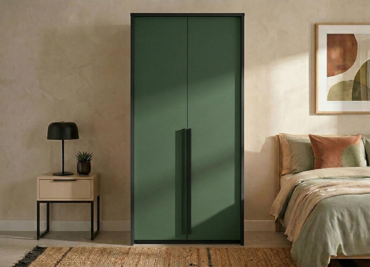 Szafa uchylna wąska GENUA Candelo 105 cm zieleń