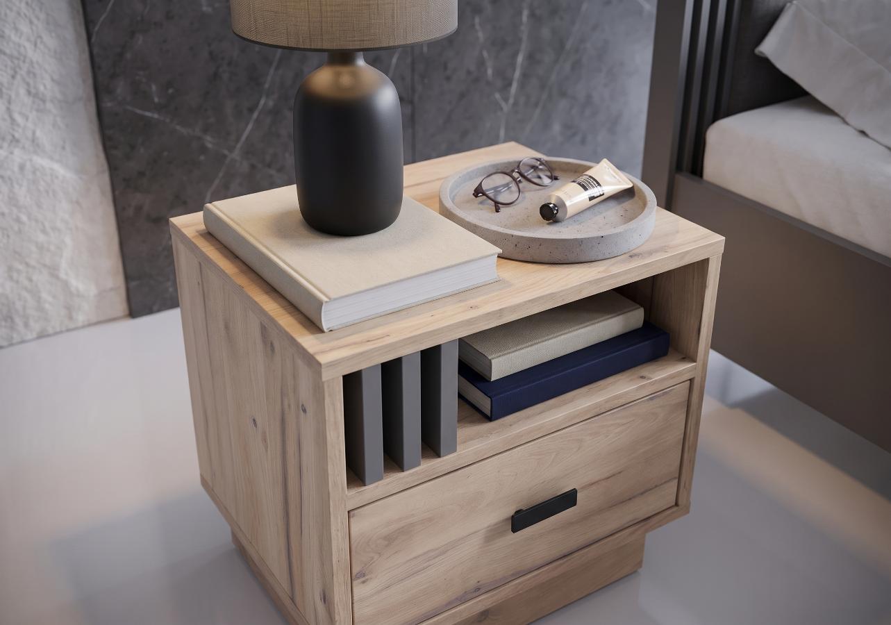 Szafka Nocna Oliver 20 40x40x36 cm Allmo Meblar