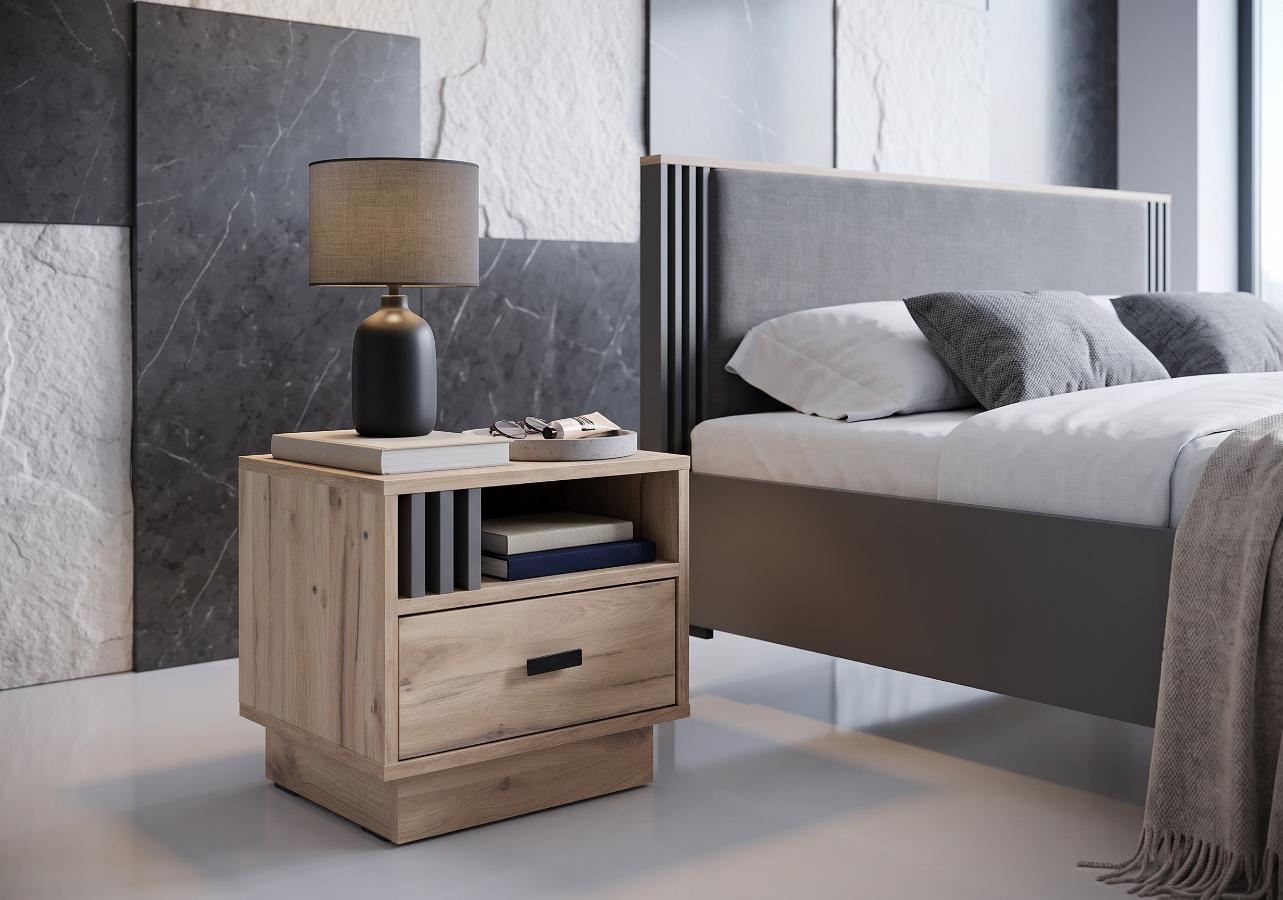 Szafka Nocna Oliver 20 40x40x36 cm Allmo Meblar